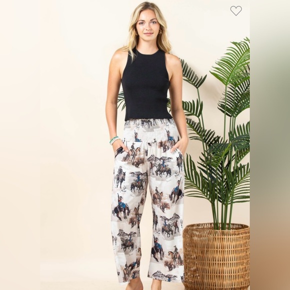 Wild West Smocked Pants - Picture 5 of 8